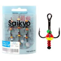 Купить Тройник-капля ECOPRO с бисером  № 6 ( 10шт) арт. EP-TKD10-06