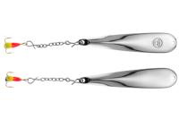 Купить Блесна вертикальная Nils Master Snub Head, 60мм, 13г, 011 S/S арт. 6416311480112