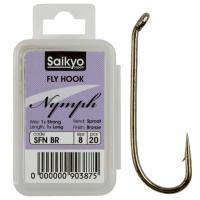 Купить Крючки Saikyo KH-72470 Nymph BR №10 (20шт) арт. 72470SFNBR10-20