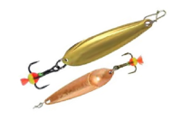 Купить Блесна вертикальная ECOPRO Krill, 38мм, 3,5г,G/C арт. EPVJKR38G/C