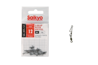 Купить Вертлюг с застежкой Saikyo SA-303-12 - 10 шт арт. SA-303-12