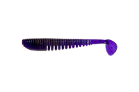 Купить Мягк.приманки LureMax YOBBO 4''/10 см, LSY4-04-021 Deep Purple (4 шт.) арт. LSY4-04-021
