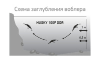 Купить Воблер LureMax HUSKY 100F DDR-007 21 г. арт. LWH100FDDR-007
